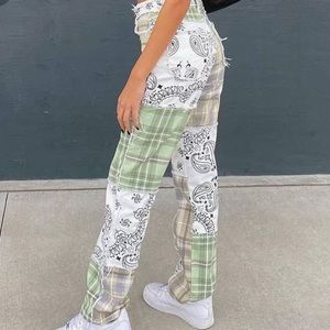 PATCHWORK PANTS